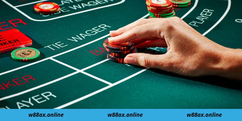 Hướng dẫn chơi game bài Baccarat W88 siêu đỉnh